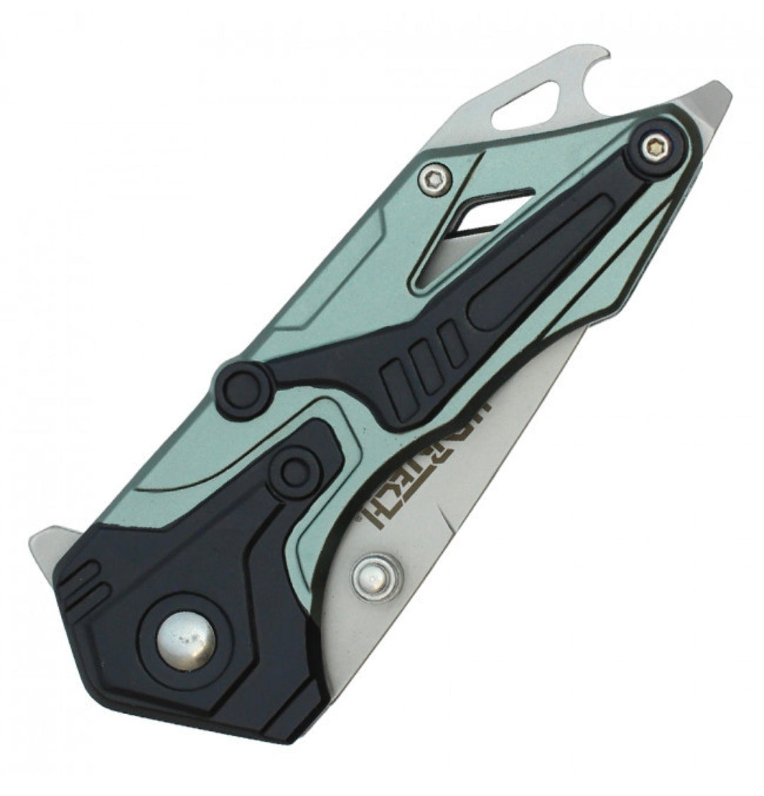 WAR tech 6.5" Black Pocket Knife